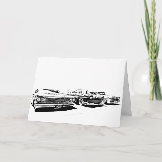 Wenskaart van warmgewalst breedband bedankkaart (Voorkant)