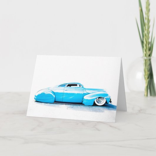 Wenskaart van warmgewalst breedband bedankkaart (Voorkant)