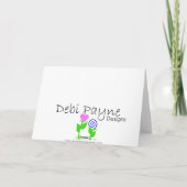 Wenskaart van watermeloenen kaart (Achterkant)