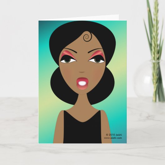 Wenskaart verlichten kaart (Voorkant)