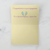 Wenskaart Verloving: Verloving of bruiloft (Binnen)