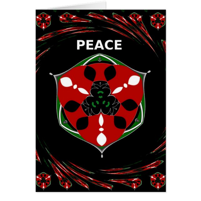 Wenskaart Verticale Sjabloon (Voorkant)