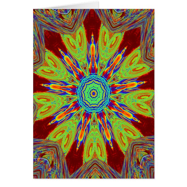 Wenskaart Verticale Sjabloon (Voorkant)