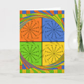 Wenskaart Verticale Sjabloon (Voorkant)