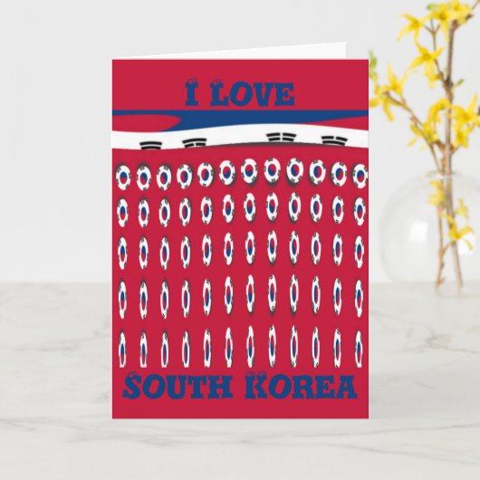 Wenskaart Verticale Sjabloon (Gele Bloem)