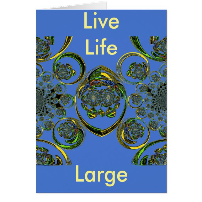 Wenskaart Verticale Sjabloon (Voorkant)