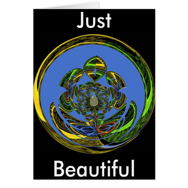 Wenskaart Verticale Sjabloon (Voorkant)