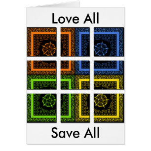 Wenskaart Verticale Sjabloon