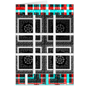 Wenskaart Verticale Sjabloon