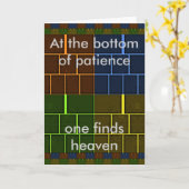 Wenskaart Verticale Sjabloon (Gele Bloem)