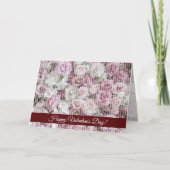 WENSKAART - VICTORIAANS ROZEN KAART (Voorkant)