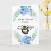 wenskaart voor 5 x 7-inch bijenknopen kaart (Gele Bloem)