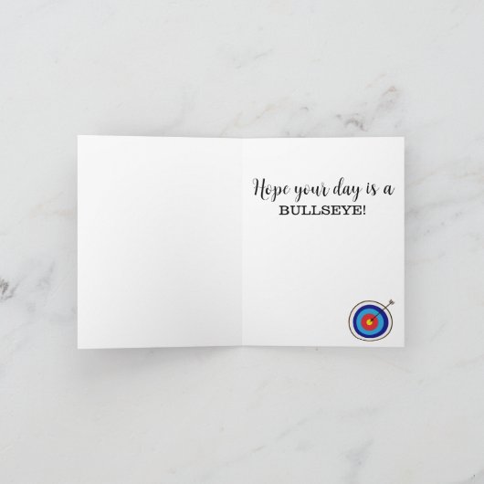 Wenskaart voor aardeontwerp kaart (Binnen)