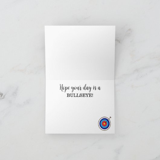 Wenskaart voor aardeontwerp kaart (Binnen)