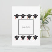 Wenskaart voor afstudeerkapken feestdagenkaart (Staand voorkant)