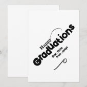 wenskaart voor afstuderen kaart (Voorkant / Achterkant)