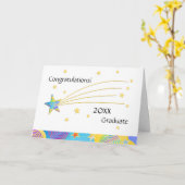 Wenskaart voor Afstuderen met ventilatoren Kaart (Gele Bloem)