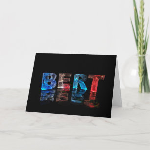 Wenskaart voor Bert Kaart