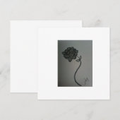 Wenskaart voor brandkranen/uitnodiging 1 kaart (Voorkant / Achterkant)