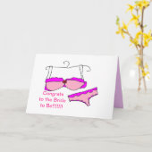 Wenskaart voor Bruid om te zijn Kaart (Gele Bloem)