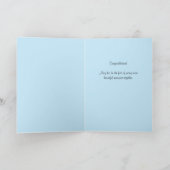 Wenskaart voor bruiloft gefeliciteerd kaart (Binnen)