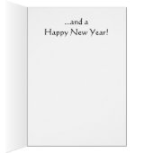 Wenskaart voor de kerstman "HO, HO, HO" (Binnen (Rechts))