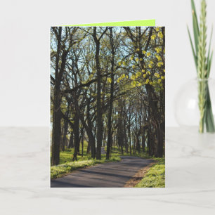 Wenskaart voor de lente! kaart