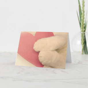 Wenskaart voor de Minnaars van het Huisdier Kaart