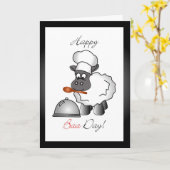 wenskaart voor de verjaardag van de chef kaart (Gele Bloem)