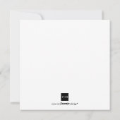 Wenskaart voor de vrede op de kerstdag feestdagenkaart (Achterkant)