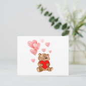 Wenskaart voor dierbaren briefkaart (Staand voorkant)