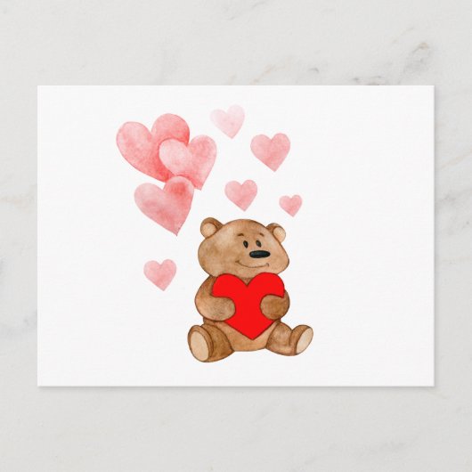 Wenskaart voor dierbaren briefkaart (Voorkant)