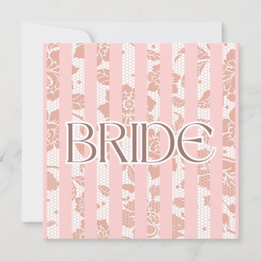 Wenskaart voor een bruid (door Orievolvedesigns) Kaart (Voorkant)