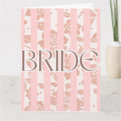 Wenskaart voor een bruid (door Orievolvedesigns) Kaart (Voorkant)