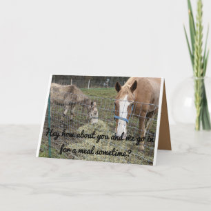 Wenskaart voor een datum. kaart