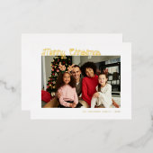 wenskaart voor feestdagen (Voorkant / Achterkant)