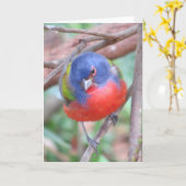 Wenskaart voor gebundelde weefsels kaart (Gele Bloem)