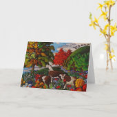 Wenskaart voor grazing kaart (Gele Bloem)