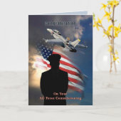 Wenskaart voor Het Opdragen van de Luchtmacht Kaart (Gele Bloem)