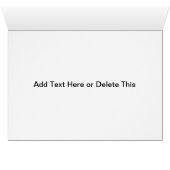 Wenskaart voor introductie door verkoper (Binenzijde Horizontaal (Onderkant))