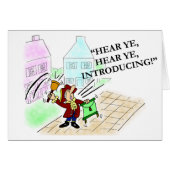 Wenskaart voor introductie door verkoper (Voorkant Horizontaal)