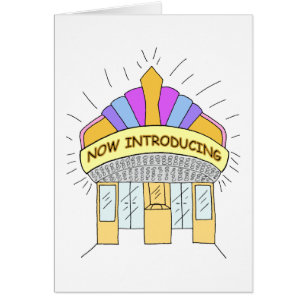 Wenskaart voor introductie door verkoper