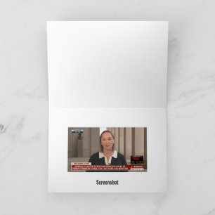 Wenskaart voor journalisten van het systeem voor v kaart