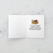 Wenskaart voor kankerondersteuning kaart (Binnen)