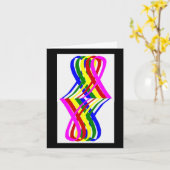 Wenskaart voor kankerondersteuning kaart (Gele Bloem)