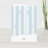 Wenskaart voor kerstfoto's met Merry-kerst Kaart (Achterkant)