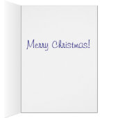 Wenskaart voor kerstmis (Binnen (Rechts))