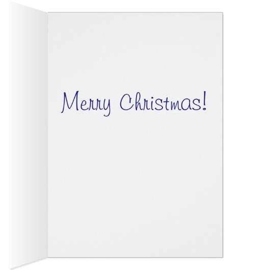 Wenskaart voor kerstmis (Binnen (Rechts))