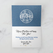 Wenskaart voor Kerstmis in de Oostzee Feestdagen Kaart (Binnen)