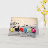 Wenskaart voor Kleinkinderen of Grootouders Kaart (Gele Bloem)